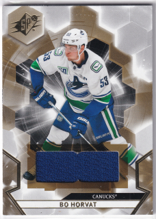 2020-21 UD SPx - Bo Horvat - Jersey