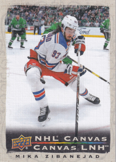 2020-21 UD Tim Hortons - Mika Zibanejad - NHL Canvas