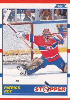 1990-91 Score - Patrick Roy - Stopper