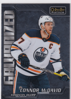 2022-23 UD O-Pee-Chee Platinum - Connor McDavid - Galvanized