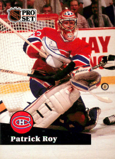 1991-92 Pro Set - Patrick Roy #125
