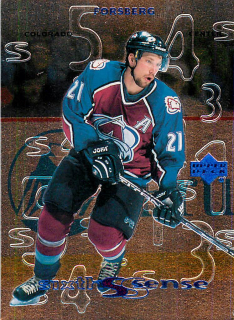 1999-00 UD Series 2 - Peter Forsberg - Sixth Sense #SS6