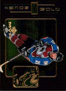 1999-00 UD MVP - Peter Forsberg - Hands of Gold #H6