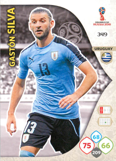 2018 Panini Adrenalyn XL Fifa World Cup - Gaston Silva #349