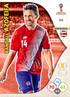 2018 Panini Adrenalyn XL Fifa World Cup - Randall Azofeifa #68