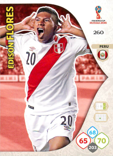 2018 Panini Adrenalyn XL Fifa World Cup - Edison Flores #260