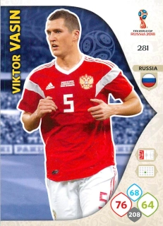 2018 Panini Adrenalyn XL Fifa World Cup - Viktor Vasin #281