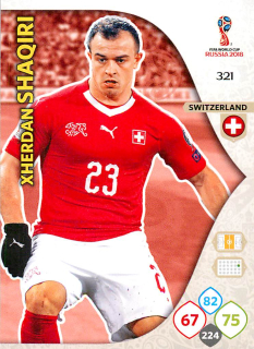 2018 Panini Adrenalyn XL Fifa World Cup - Xherdan Shaqiri #321