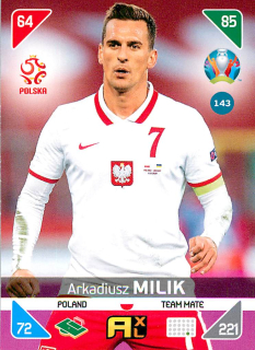 2021 Panini Adrenalyn XL UEFA Euro - Arkadiusz Milik #143