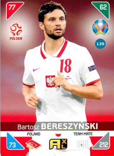2021 Panini Adrenalyn XL UEFA Euro - Bartosz Bereszynski #139