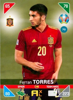2021 Panini Adrenalyn XL UEFA Euro - Ferran Torres #70