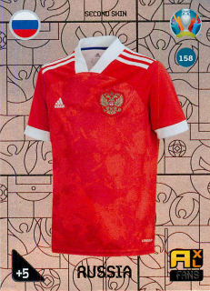 2021 Panini Adrenalyn XL UEFA Euro - Russia - Second Skin #158