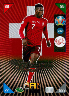 2021 Panini Adrenalyn XL UEFA Euro - Breel Embolo - Fans Favourite #282