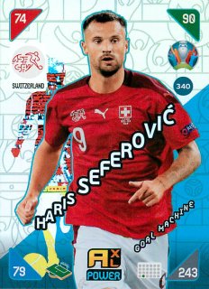 2021 Panini Adrenalyn XL UEFA Euro - Haris Seferovic - Goal Machine #340