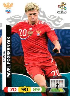 2012 Panini Adrenalyn XL UEFA Euro - Pavel Pogrebnyak