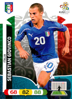 2012 Panini Adrenalyn XL UEFA Euro - Sebastian Giovinco