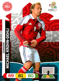 2012 Panini Adrenalyn XL UEFA Euro - Michael Krohn-Dehli