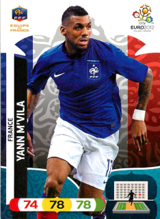 2012 Panini Adrenalyn XL UEFA Euro - Yann M'Vila