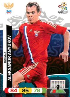 2012 Panini Adrenalyn XL UEFA Euro - Aleksandr Anyukov