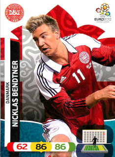 2012 Panini Adrenalyn XL UEFA Euro - Nicklas Bendtner