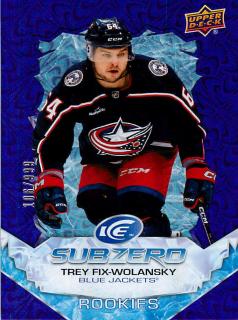 2022-23 UD Ice - Trey Fix-Wolansky - Sub Zero Rookies /999 #SZ-TF