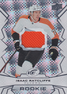 2022-23 UD Ice - Isaac Ratcliffe - Rookie Jersey  #128