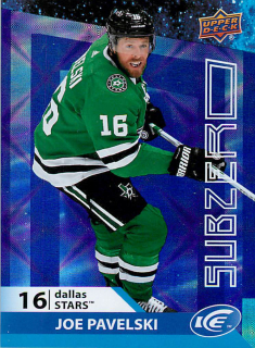 2021-22 UD Ice - Joe Pavelski - Sub Zero #SZ-1