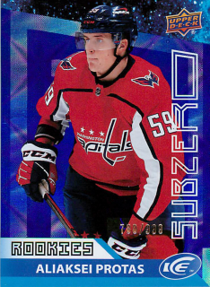2021-22 UD Ice - Aliaksei Protas - Sub Zero Rookies /999 #SZ-31