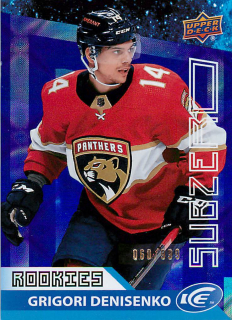 2021-22 UD Ice - Grigori Denisenko - Sub Zero Rookies /999 #SZ-38