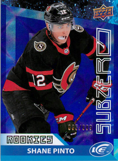 2021-22 UD Ice - Shane Pinto - Sub Zero Rookies /999 #SZ-32