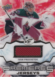 2021-22 UD Ice - Ivan Prosvetov - Premieres Jerseys #IPA-IP