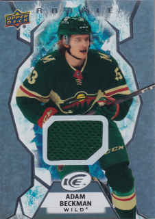 2021-22 UD Ice - Adam Beckman - Jersey #139