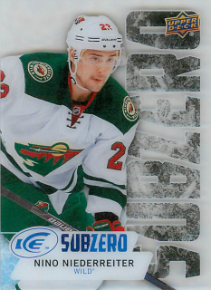 2016-17 UD Ice - Nino Niederreiter - Sub Zero #SZ-32