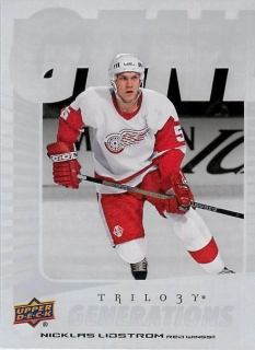 2023-24 UD Trilogy - Nicklas Lidstrom - Generations #TG-1A