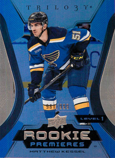 2023-24 UD Trilogy - Matthew Kessel - Rookie Premieres /999 #125
