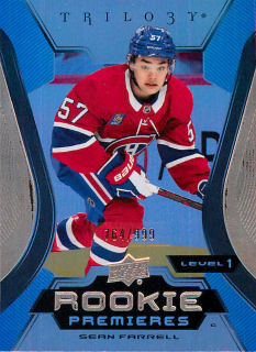 2023-24 UD Trilogy - Sean Farrell - Rookie Premieres /999 #122