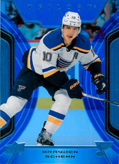 2023-24 UD Trilogy - Bradyen Schenn - Blue /99 #31