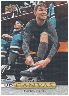 2019-20 UD Series 1 - Tomáš Hertl - Canvas #C73
