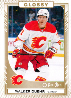 2023-24 UD Series 2 - Walker Duehr - O-Pee-Chee Glossy Gold #R-27