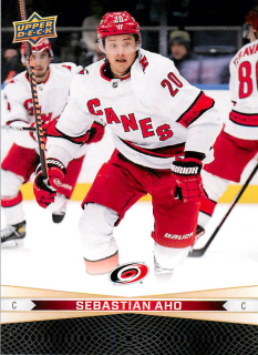 2023-24 UD Tim Hortons Greatest Duos - Sebastian Aho, Seth Jarvis #22