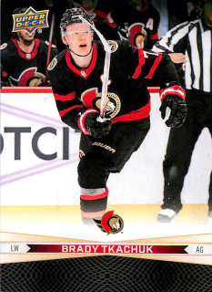 2023-24 UD Tim Hortons Greatest Duos - Brady Tkachuk, Matthew Tkachuk #18