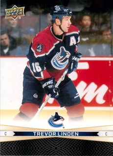 2023-24 UD Tim Hortons Greatest Duos - Trevor Linden, Markus Naslund #60