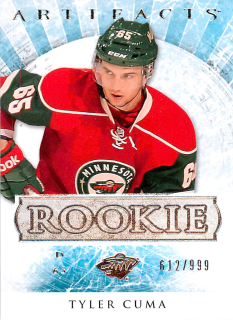 2012-13 UD Artifacts - Tyler Cuma - Rookie /999 #178