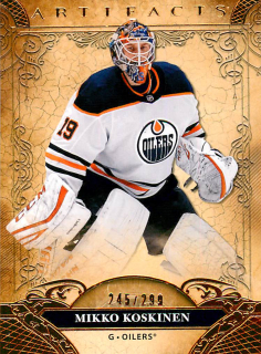 2020-21 UD Artifacts - Mikko Koskinen - Copper /299 #4