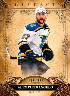 2020-21 UD Artifacts - Alex Pietrangelo - Copper /299 #83