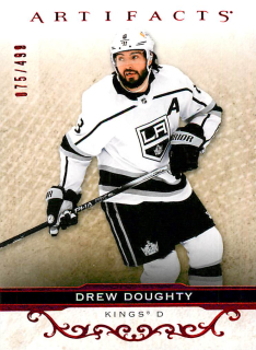 2021-22 UD Artifacts - Drew Doughty - Ruby /499 #30