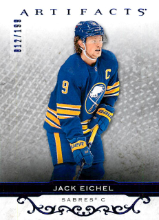 2021-22 UD Artifacts - Jack Eichel - Royal Blue /199 #139