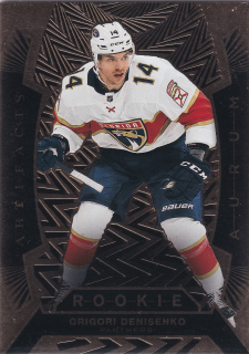 2021-22 UD Artifacts - Grigori Denisenko - Aurum Rookie #A-32