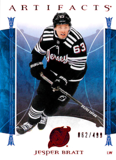 2022-23 UD Artifacts - Jesper Bratt - Ruby /499 #26