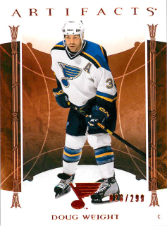 2022-23 UD Artifacts - Doug Weight - Copper /299 #159